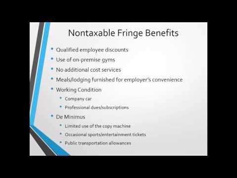 what is taxable fringe on a paycheck