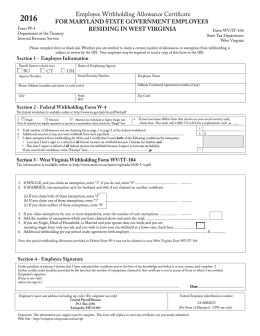 Withholding Tax Forms